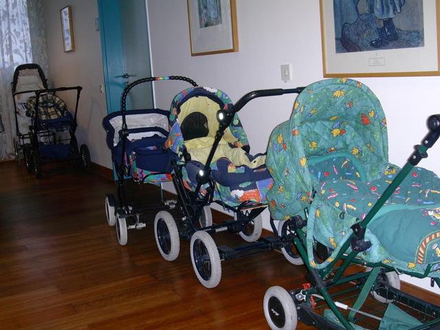 Parkhaus für Kinderwagen...