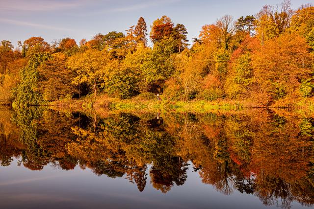 Herbst an der Ruhr in Essen-Horst