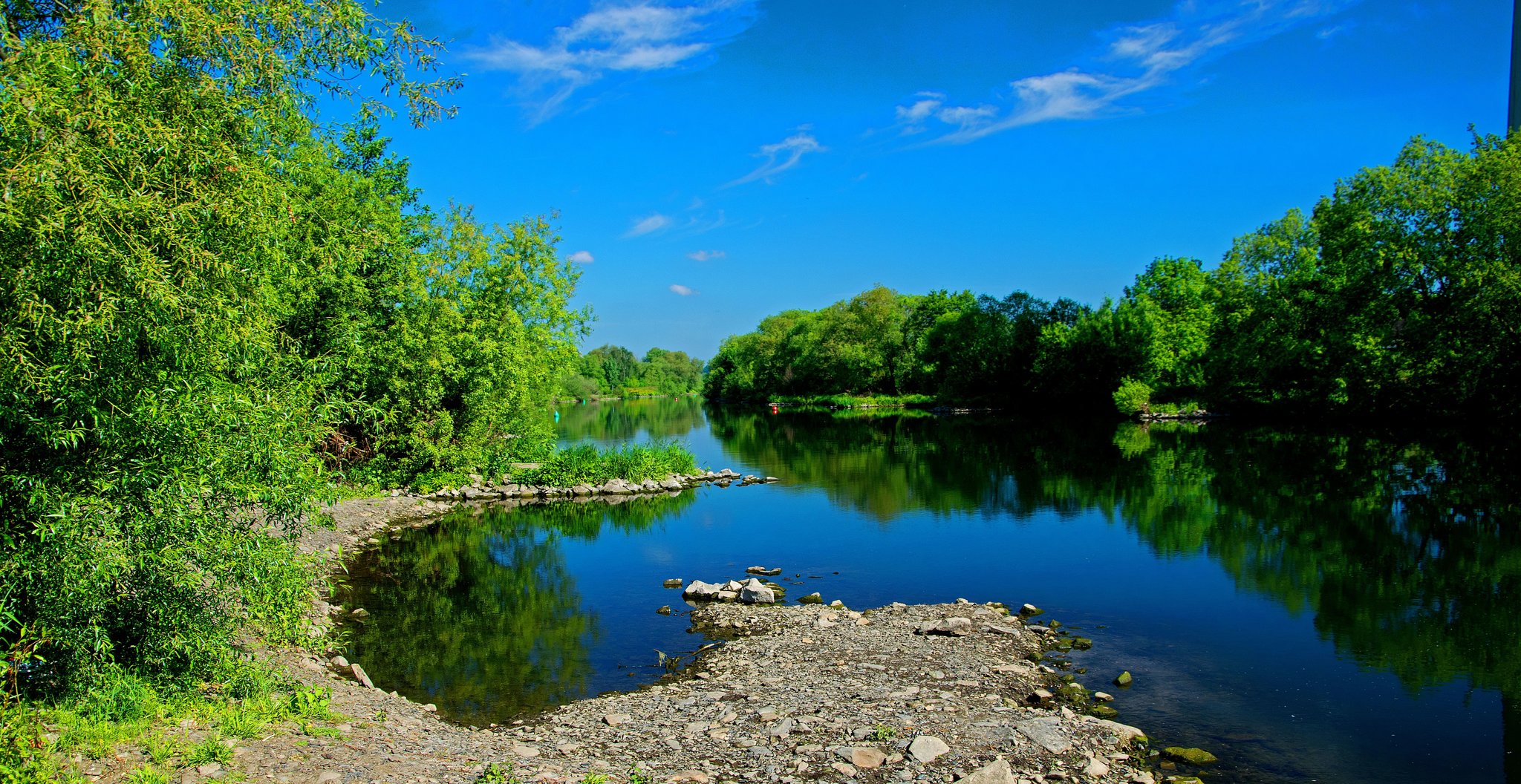 Ruhrauen zwischen Kettwig und Mülheim gehört zu den schönsten