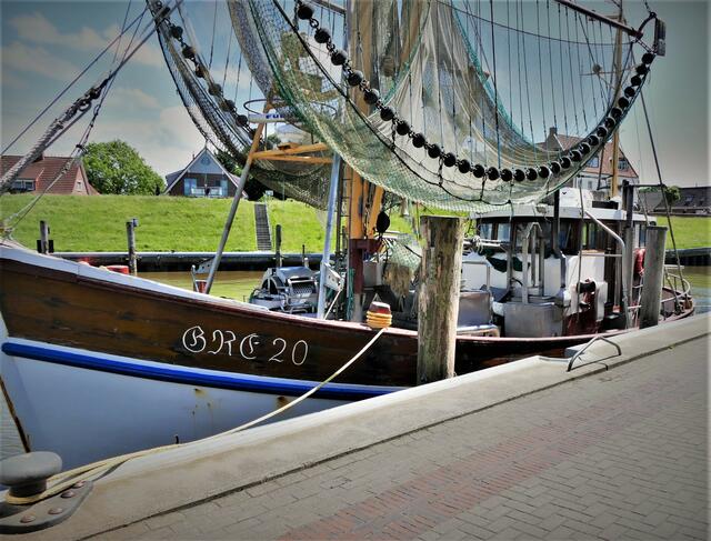 In Greetsiel im Hafen