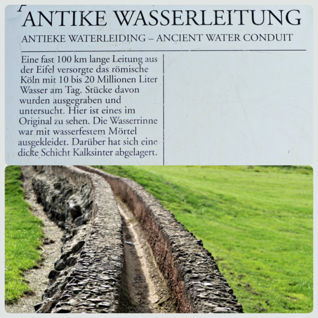 Die im Römischen Reich, mit ihren Wasserleitungen und