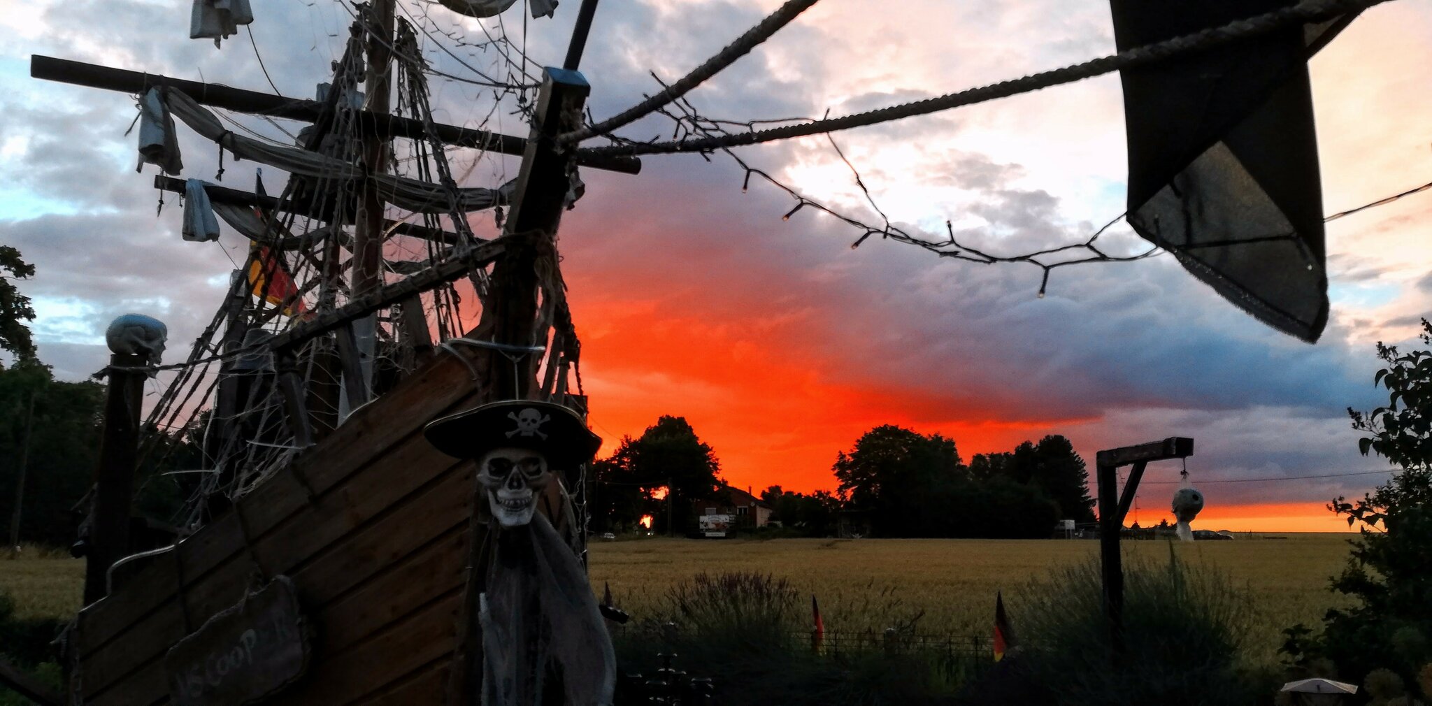 Hafen Stadt lanstrop