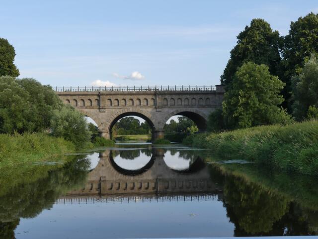Stille ruht die Stever... Floßfahrt auf der Stever mit "Kapitän Kurt"  und vielen anderen lieben Freunden. Ein tolles Erlebnis | Foto: Eveline Freitag