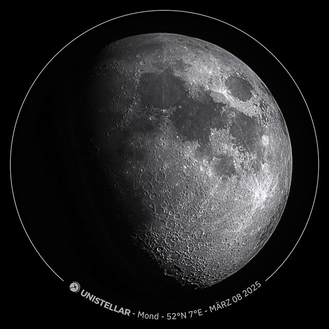 Astrofotografie
Unistellar Smart Telescope N 114/450 eQuinox 2.
Spiegel-Durchmesser 114mm
Brennweite 450mm | Foto: ©ingolfpreu 