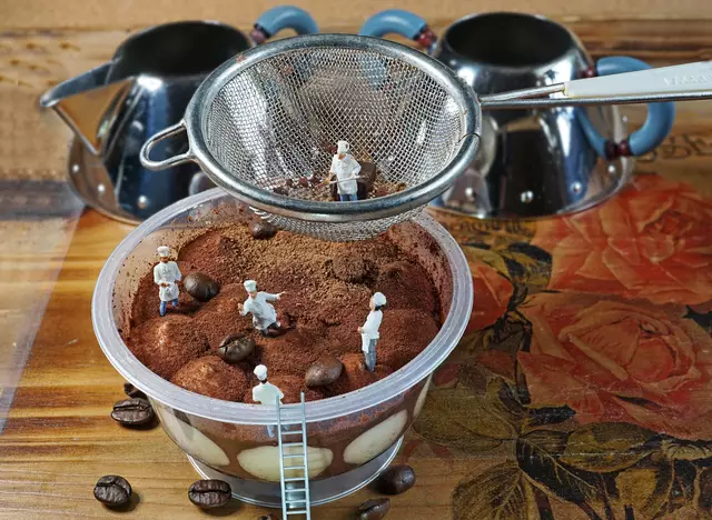 Die kleinen Köche können auch "Dolce", z.B. Tiramisu.