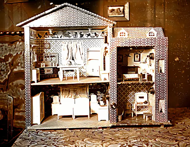 Puppenhaus meiner Tante Anno 1930