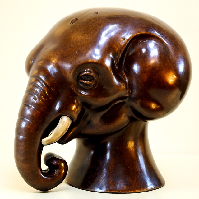 Skulptur von K.J. "Elly" , Mixed Media ca. 29 cm hoch | Foto: Sammlung MMKM, Foto: Andreas Ingramm