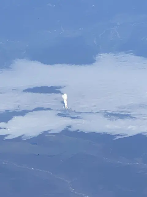 Sieht doch krass aus. Werden so Wolken gemacht? | Foto: Umbehaue 