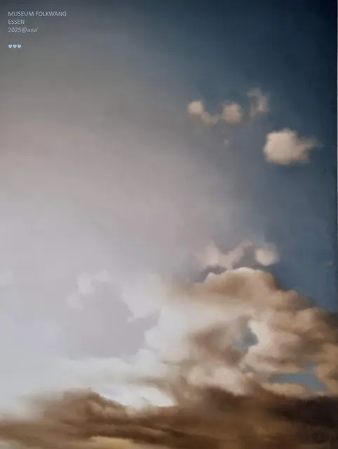 OHNE
weiterer
W O R T E 

♥♥♥

( Bild hängt in der DAUER-Sammlung/Ausstellung des 
MUSEUMs Folkwang in ESSEN ♥)

Dezember2025@ana´