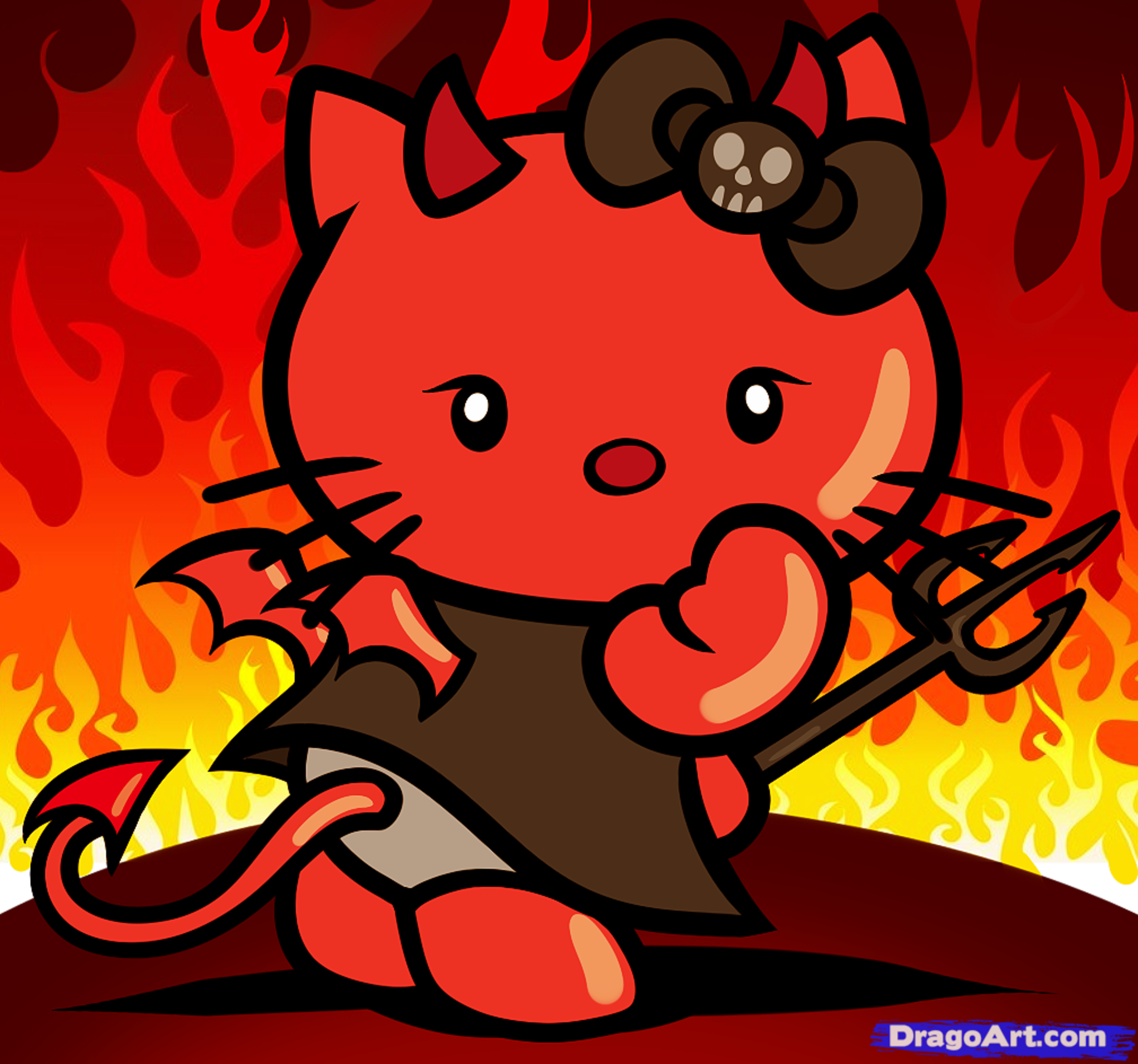 Котик чертик